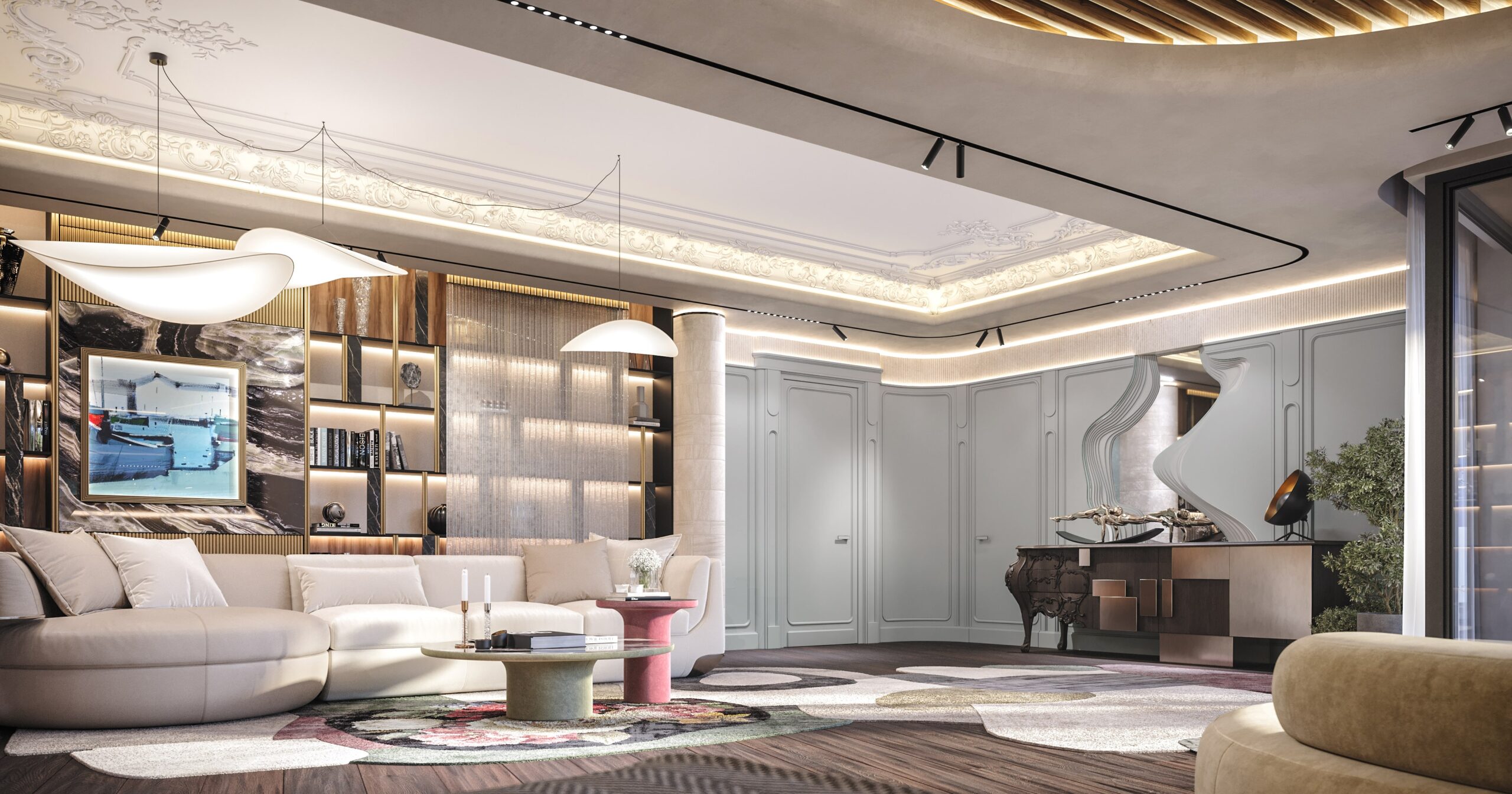 Creative Lighting Designs for Modern Living Spaces