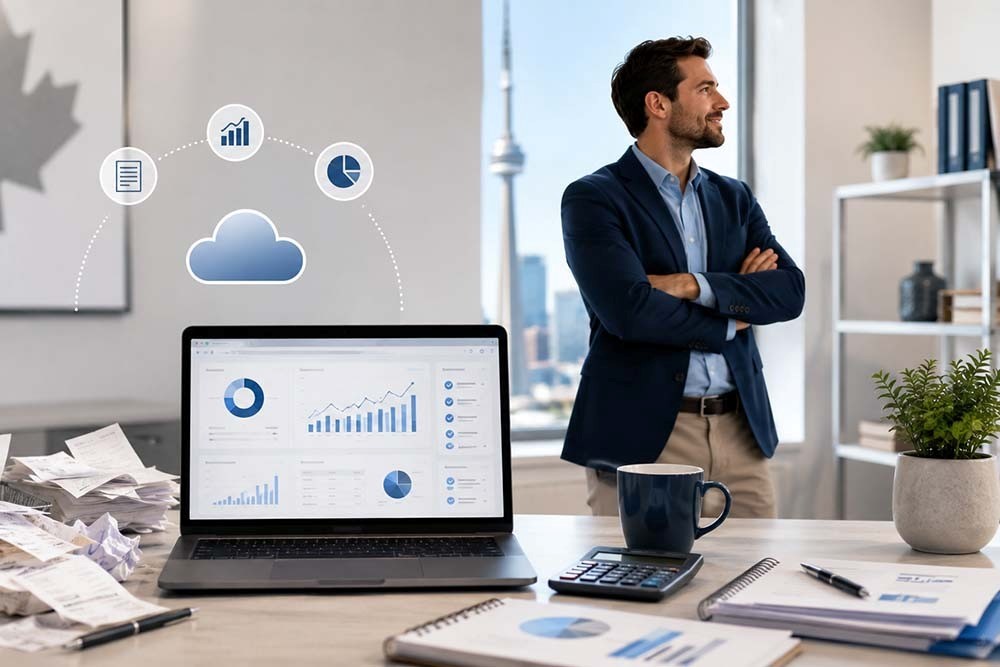 How Canadian Business Owners Can Save Time by Outsourcing Accounting and Bookkeeping